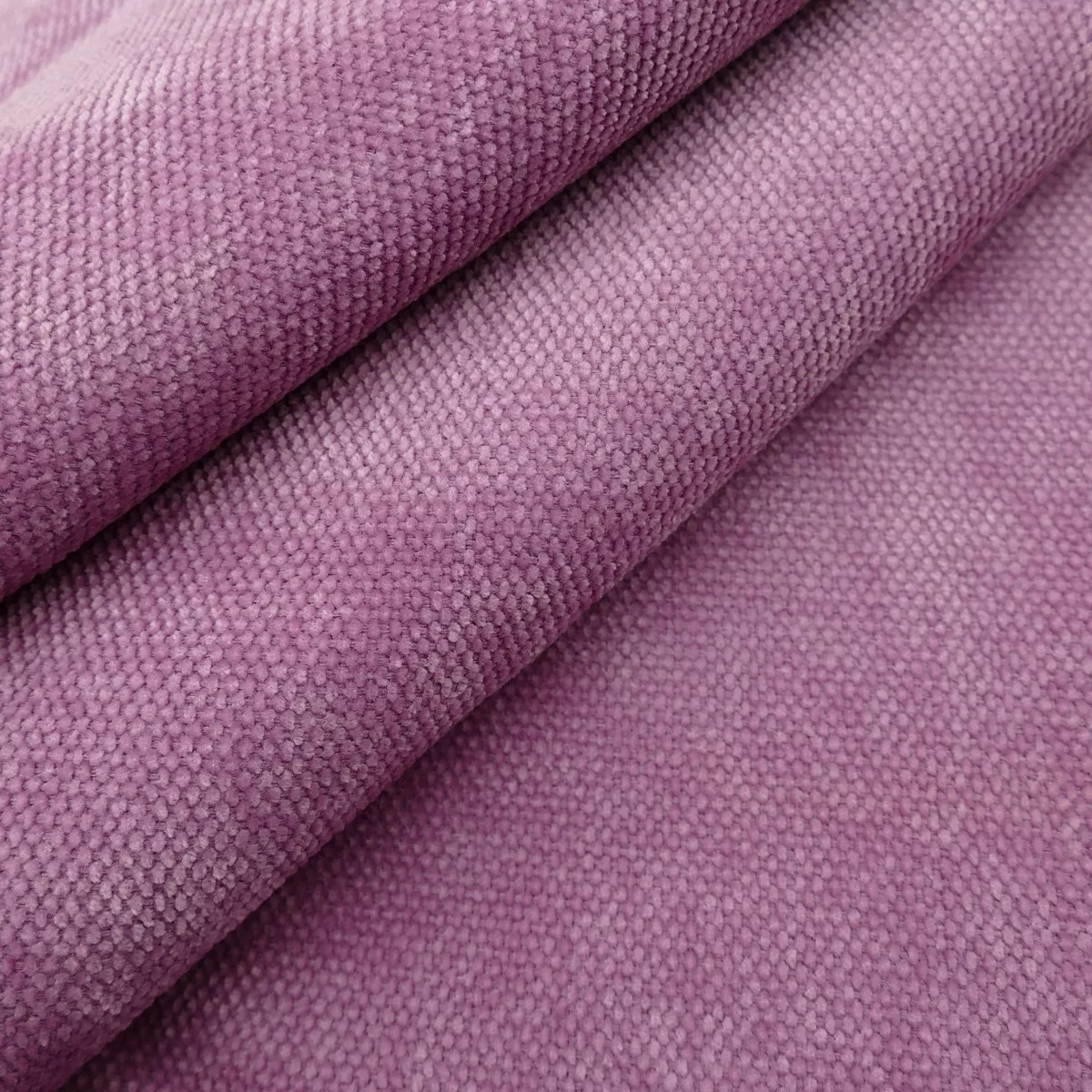 Zurich Upholstery Chenille Weave - Light Plum